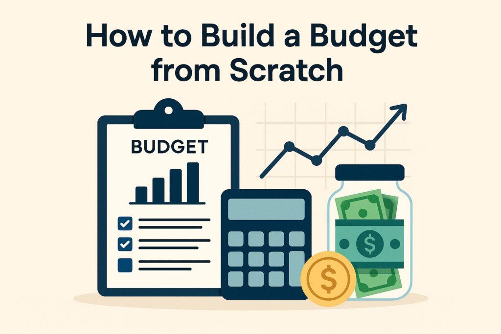 build a budget from scratch illustration