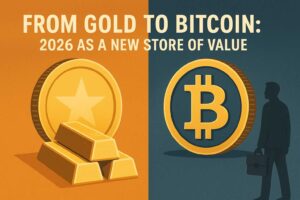 From Gold to Bitcoin: 2026 as a New Store of Value comparison illustration